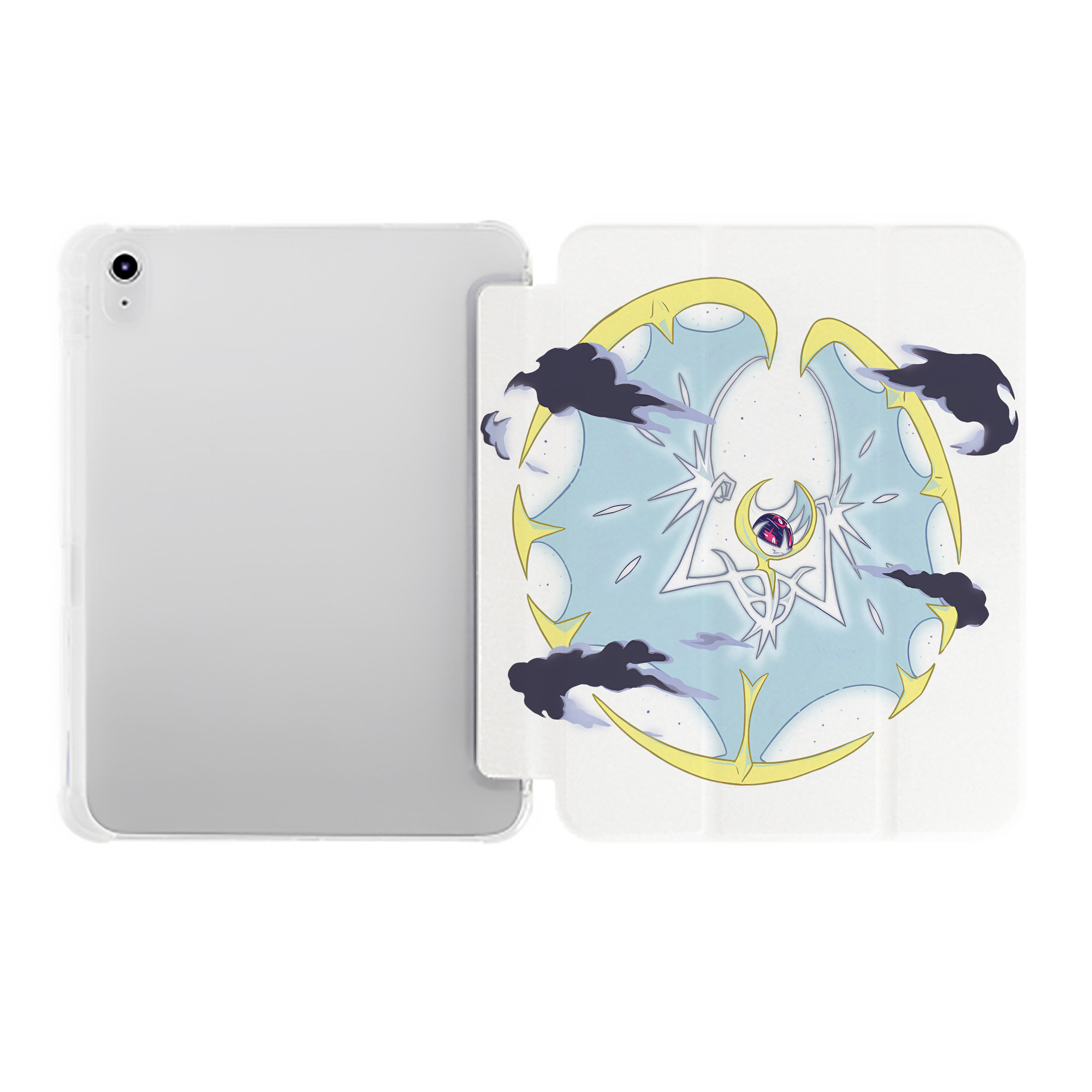 （画像用） ポケットモンスター Pokémon IPad ケース ペン収納付き 三つ折りスタンド PUレザー×シリコン 対応機種9.5/10.5/10.9インチ
